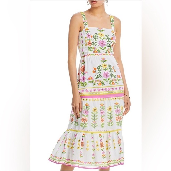 Banjanan Regina Tie Back Midi Dress